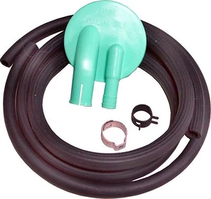 73-74 Mopar B E Body Cuda 74-75 A Body Radiator Overflow Bottle Cap & Hose Set - Picture 1 of 1