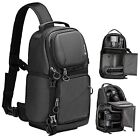  Camera Sling Bag DSLR Sling Pack Backpack Camera Bag Backpack Black
