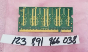 256mb 1rx16 pc2700 ddr1 333 200pin sodimm single rank 32x16 non-ecc unbuffered - Picture 1 of 1
