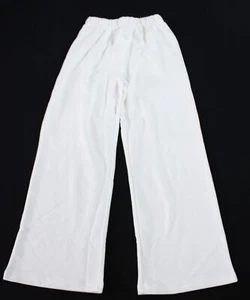 Cotton On Women's Classic Fleece Wide Leg Sweatpants SV3 White Small NWT - Picture 1 of 4