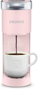 Keurig K-Mini Single Serve K-Cup Pod Kaffeemaschine 1500W Dusty Rose Pink - Bild 1 von 11
