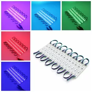 20PCS SMD 5050 LED Module 3Led RGB Light Waterproof 12V DC Advertising Sign Lamp - Picture 1 of 12