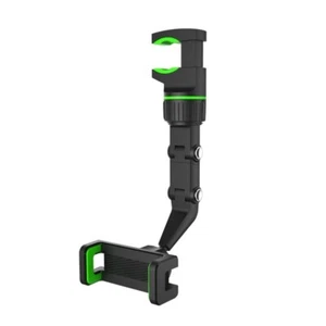 Soporte de asiento de montaje en espejo retrovisor ajustable de 360 rotación para teléfono celular para automóvil - Imagen 1 de 8
