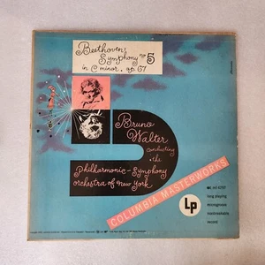 Beethoven Symphony no. 5 in C Minor Op. 67 - Bruno Walter - LP Vinyl Record - Picture 1 of 11