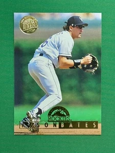 1995 Fleer Ultra Baseball #M3 Jason Bates RC Gold Medallion Rookies - Picture 1 of 2