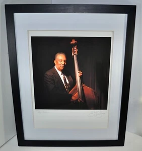 Ray Brown Trio Bass Jazz Bassics gerahmtes Foto *signiertes Autogramm Jay Blakesberg* - Bild 1 von 5