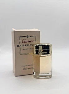 BAISER VOLE BY CARTIER 6ML EDP SPLASH CODE- 1KAA (NEW WITH BOX) - Picture 1 of 6