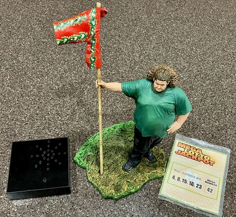 LOST Hurley Hugo Reyes 7.25” Figure Season 1 McFarlane Complete no box Cover
