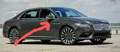 LINCOLN CONTINENTAL 2017-2020 RF Right Front Door Nameplate GD9Z16178J NIB OEM - Image 1 of 4