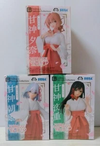 Tying the Knot with an Amagami Sister Yae Yuna Asahi Figure Set Japan NEW - Picture 1 of 3