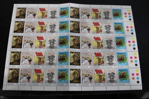 MINT 1985 CLASSIC CHILDRENS BOOKS STAMP SHEET OF 50 STAMPS - Picture 1 of 1