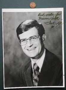 1989-2007 Mississippi deputato senatore americano Trent Lott foto autografa firmata-- - Foto 1 di 1