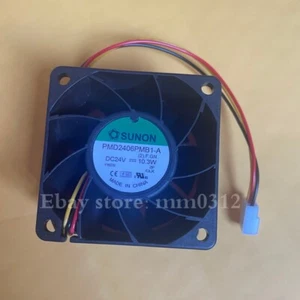 SUNON PMD2406PMB1-A(2).F.GN 24V 6038 10.3w 3-wire cooling fan - Picture 1 of 2