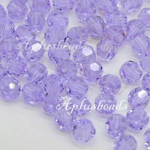 SWAROVSKI CRYSTAL Beads #5000 Faceted 4mm Violet Purple pick quantity - Picture 1 of 1