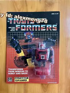 Transform G1 Reissue Red Cliffjumper Brand New Free Shipping - Picture 1 of 4