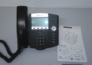 POLYCOM IP450 SIP VoiP PoE tva incluse, warranty 6 months - Photo 1/3