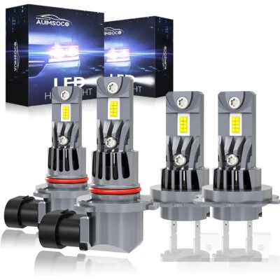 For Mazda CX-7 2007-2010 2011 2012 Combo Kit 9005+H7 LED Headlight High Low Beam - Image 1 of 4