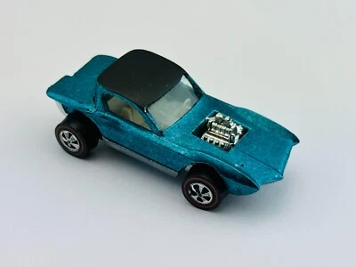 Hot Wheels Redline PYTHON Funky Aqua US White Interior Very Nice !! - Image 1 of 4