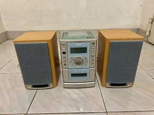 Sanyo DC-DA 350 Tape Deck Kompaktanlage Compact System Stereoanlage - Picture 1 of 6