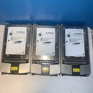 3x HP 146Gb SCSI U320 10K Hot Swap HDD with caddy - Picture 1 of 3