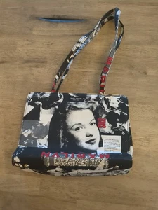 Marilyn Monroe und Elvis Collage Handtasche Made In USA Vintage - Bild 1 von 7