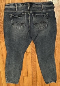 Silver Jeans Medium Wash Distressed Boyfriend Jeans Größe 16 - Bild 1 von 8