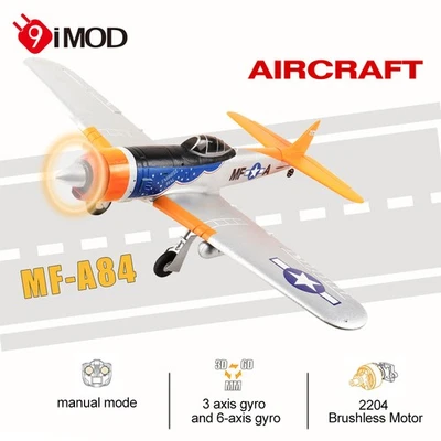 RC MF-A84 Fixed-wing Aircraft 10CH One-key Aerobatic EPP Remote Control Airplane - Image 1 of 4