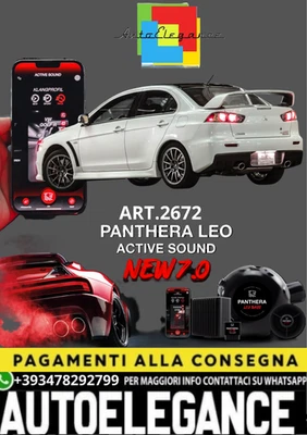 ART.2672 Sistema De Sonido Panthera Adecuado Para Mitsubishi Lancer Evo - Imagen 1 de 4