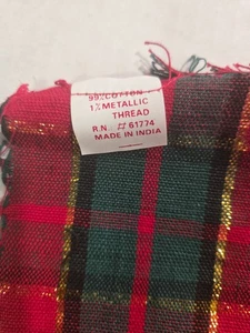 12 Weihnachtsservietten aus Baumwolle - Bild 1 von 2