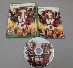 Army of Two: 40th Day (Xbox 360, 2010) CIB Complete! Cleaned & TESTED! - Picture 1 of 3