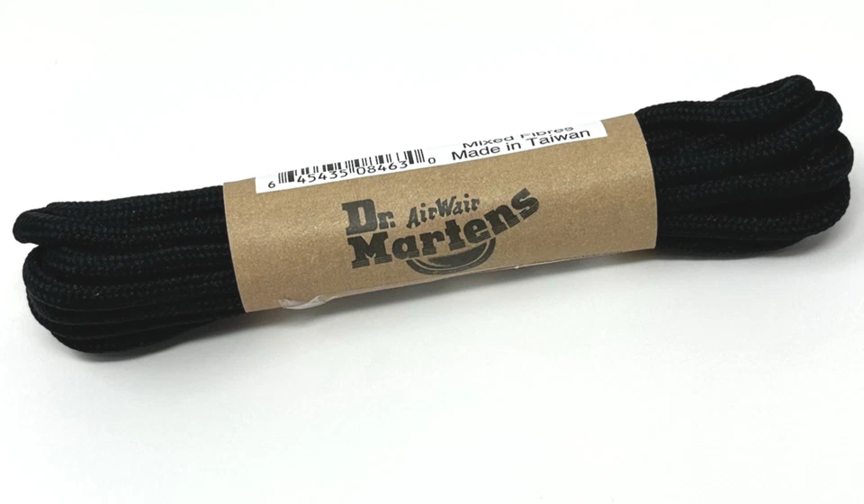 Dr. Martens Original Shoe Laces Black 140 Cm Fits 8 -10 Eyelet