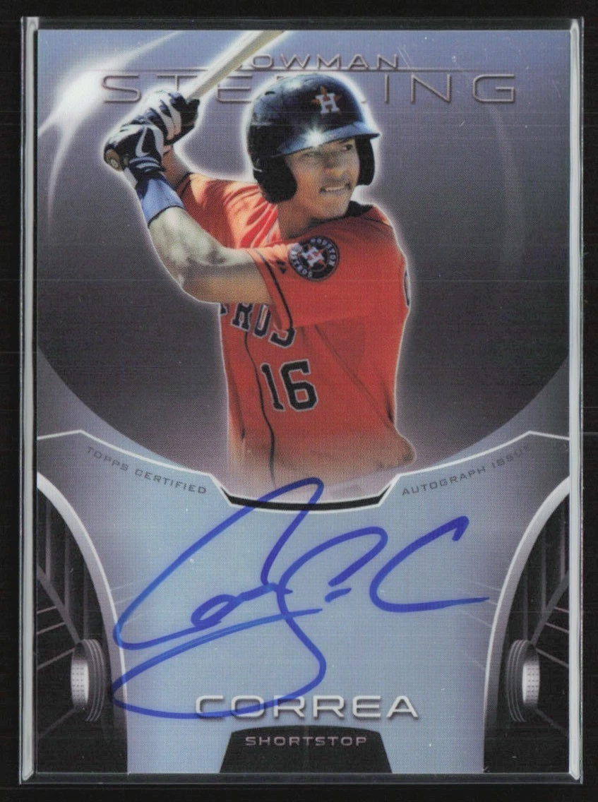 Bowman Carlos Correa Baseball 2013 Season Sports Trading Cards