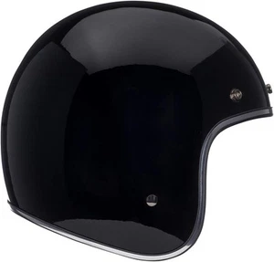 BELL Custom 500 Open-Face Motorcycle Helmet (Gloss Black X-Small, Gloss  - Picture 1 of 5