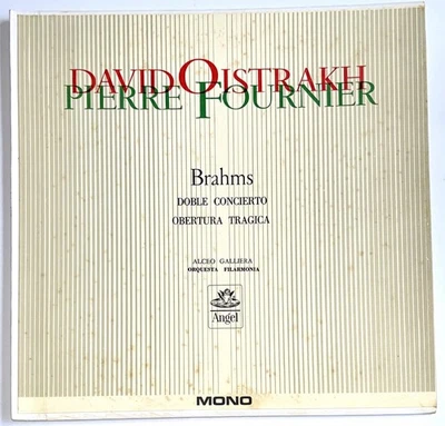 David Oistrakh Pierre Fournier, Brahms – Double Concerto / Tragic Overture RARE - Image 1 of 4