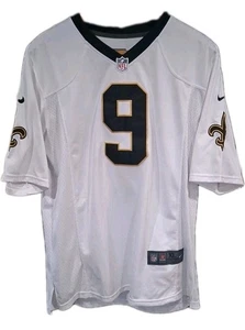Women's Nike Drew Brees White New Orleans Saints Game Player Jersey XL Free Ship - Picture 1 of 6