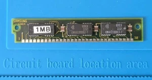 1MB 30-Pin SIMM RAM (Samsung KM44C1000BJ-7, FPM 70ns, Parity) – Tested - Picture 1 of 2