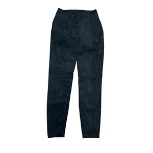 Lululemon Here to There hoch geschnittene 7/8-Hose Größe 6 schraffierte Struktur schwarz - Bild 1 von 8