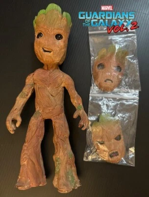 Figura Estatua Groot, Escultura 10", RARA, Guardianes de la Galaxia, Héroe Marvel Foto 1 de 2