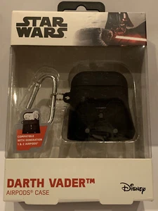 Disney Star Wars Darth Vader Airpods Silicon Case For Generation 1 & 2 - Picture 1 of 2
