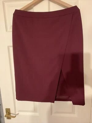 John Lewis Skirt Size 14 Brown - Image 1 of 4