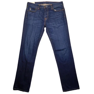Abercrombie & Fitch Jeans 36x34 Straight Leg Button Fly Pants Tagged 34x34 - Picture 1 of 12