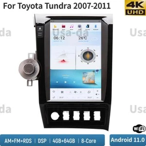 13.6"Car GPS Navigation For Toyota Tundra 2007-2011 Radio Stereo Head Unit 4+64G - Picture 1 of 12