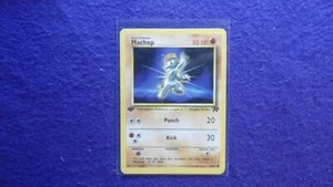 Pokemon Team Rocket  59/82 Machop 1st Edition  - Picture 1 of 2