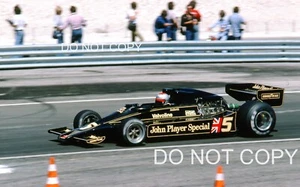 Mario Andretti Lotus 78 #5 GP FRANCÉS 1977 35 MM DIAPOSITIVA FOTOGRAFÍA DIJON PRENOIS - Imagen 1 de 2