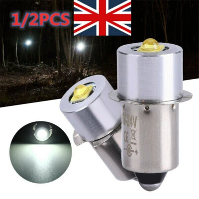 P13.5S 3-6V LED Torch Work Bulb Replacement Flashlight Emergency Interior Bulbs - Image 1 of 4