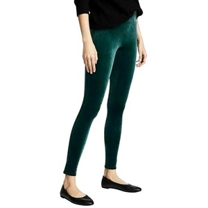 Green Velvet Leggings for Women for 