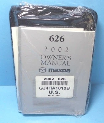 02 2002 Mazda 626 owners manual BRAND NEW Foto 1 de 2