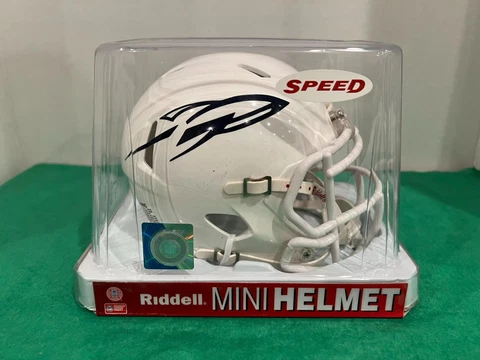 Toledo Rockets Custom Riddell Mini Helmet vs Arkansas - 2015 Cover