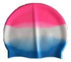 Unisex Swimming Pool Cap Silicone Swim Hat One Size Fits Most Waterproof Shower