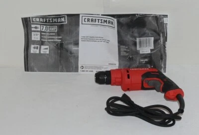 Broca/driver Craftsman CMED731 7.0 amp sem chave com fio 3/8 polegadas - Imagem 1 de 4